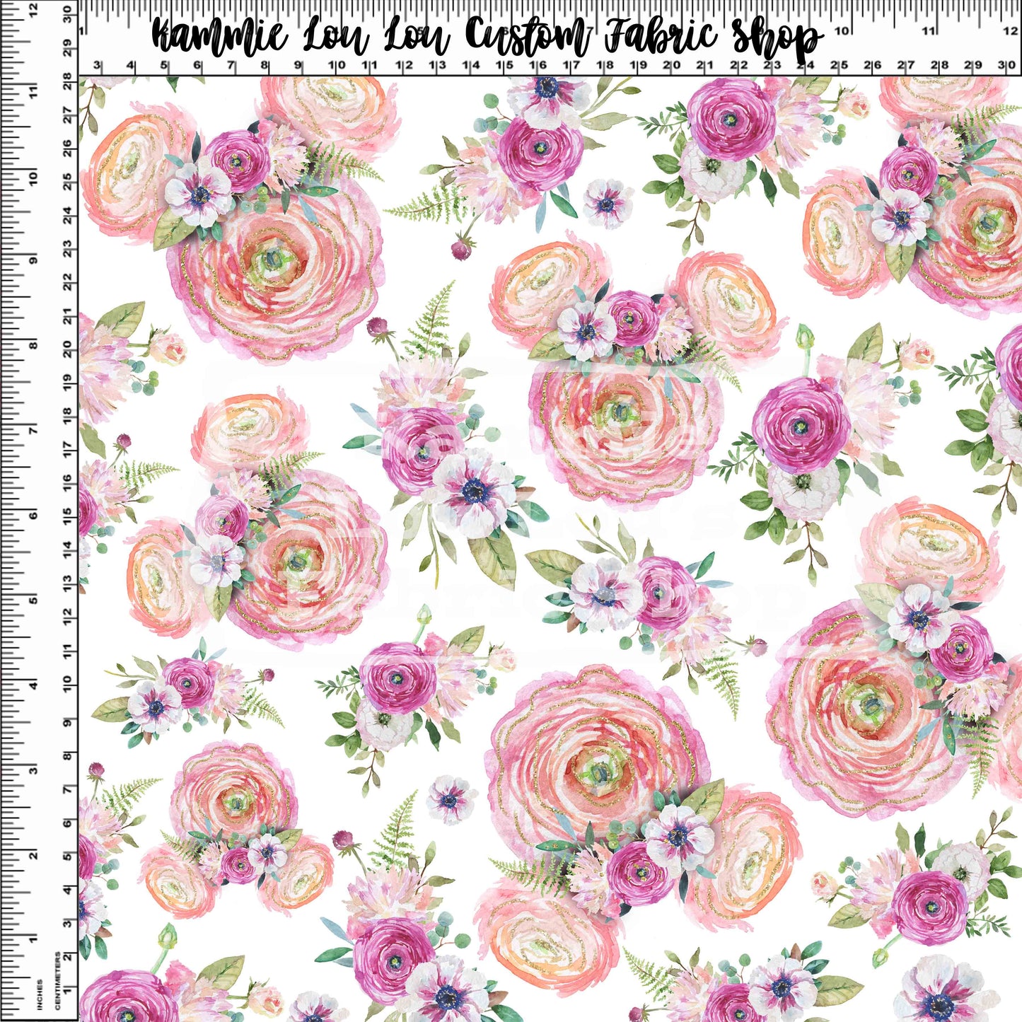 R109 TOP 50 - Best Day Ever - Floral Silhouettes Pink