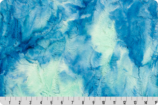 Endless Essentials: Minky Basics - Cuddle® Sorbet Blue Glow