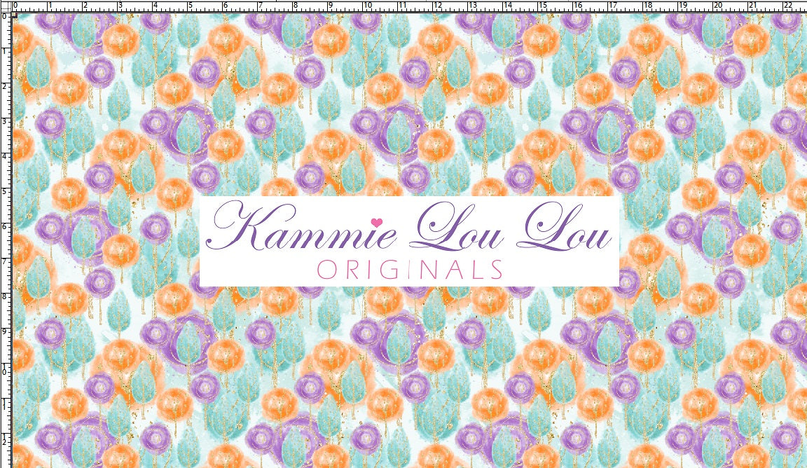 Woodland - White Stacked Multi Trees